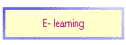 E- learning